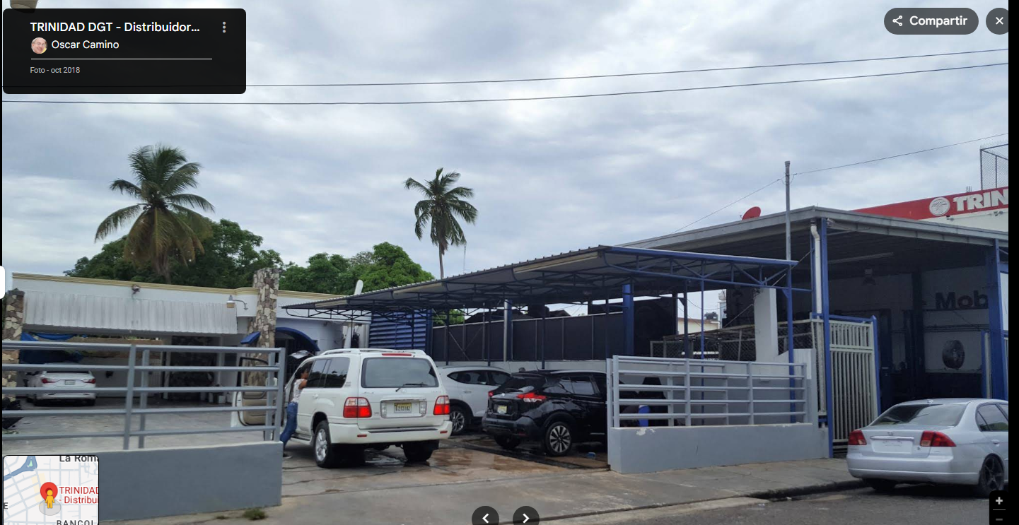 Área de Alineación y Parqueo de Clientes